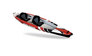 Kayak biposto gonfiabile drop-stitch 425, livello intermedio, jbay zone, fb30014