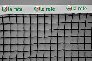 Rete tennis per padel, mis. mt 10x0,92 -  maglia quadra, cordino mm 3, La Rete, lrt043