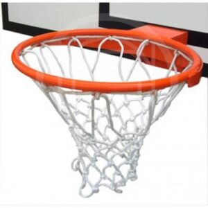 12 Anelli Adatto a Canestro da Basket Livello Interno o Esterno Syhood 2 Confezioni Rete da Basket Rete Cerchio Ricambio per Quasi Tempo 