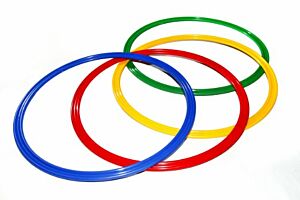 Cerchio in nylon sezione piatta diametro 60 cm, Morale Sport, g54