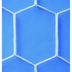 Coppia reti calcio regolamentari, cordino mm.5, maglia esagonale da 80 mm, La Rete, lrc0022