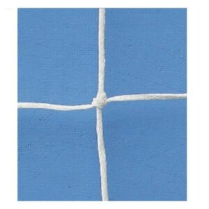 Coppia reti calcio ridotto 6x2 mt. cordino da 2,5 mm. maglia quadra, La Rete, 169