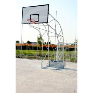 Coppia impianto basket olimpionico a traliccio, Morale Sport, b650/1