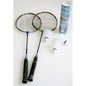 Racchetta  singola badminton in grafite/alluminio, Morale Sport