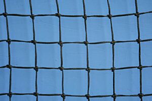 Rete tennis per gioco singolo, da 10 mt,  maglia quadra, cordino mm 2,5, La Rete, lrt042