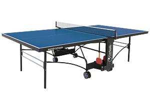 Tavolo ping pong master outdoor, con ruote per esterno, Garlando, c373e