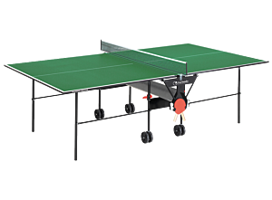 Tavolo ping pong training indoor, verde, per interno, Garlando, c112i