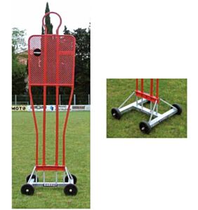 Carrello porta sagoma singola, in acciaio zincato e molle antiribaltamento , Barret, bt003s