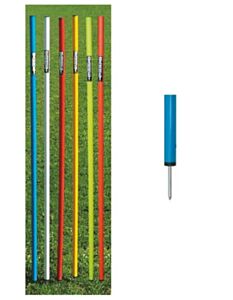 Paletto in pvc con puntale zincato e altezza 170 cm, Barret, bt007