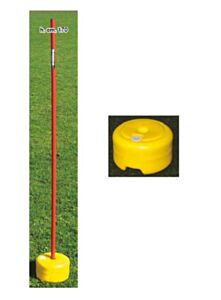 Kit paletto in pvc senza puntale da 162 cm + base zavorrabile cilindrica, Barret, bt010c