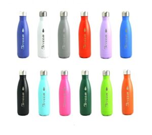 Borraccia colorata da 500 ml in acciaio inox, br0211