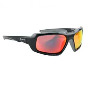 Occhiale da sole sportivo con lenti specchiate, Brizza, 0307