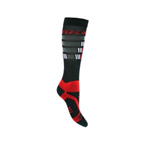 Calza tecnica rasata a compressione, in lana merinos, 0560