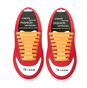 Stringhe in silicone impermeabili per scarpe, Brizza, 0619
