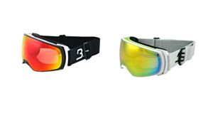 Maschera da sci top mirror uomo, Brizza, 5056-revo