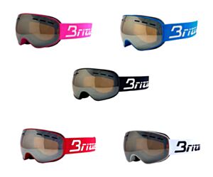 Maschera da sci a doppia lente TOP MIRROR, Brizza Sport, 5047REVO