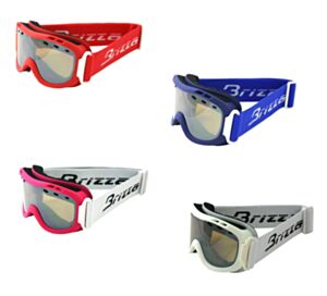 Maschera da sci junior con doppia lente, Brizza, 5077