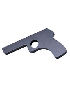 Pistola sagomata sottile in legno o gomma, Oriente Sport, os661