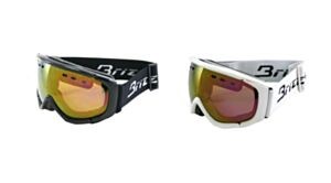 Maschera da sci doppia lente antifog fumo uomo, Brizza, 5080-fu