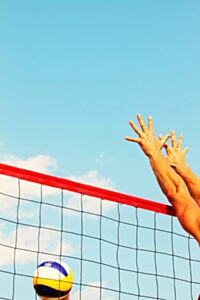 Rete mini volley, dimensioni  5x0,70 mt, La Rete, P130