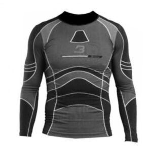 Maglia tecnica sportiva adulto unisex seamless skinlife, Brizza, 9015