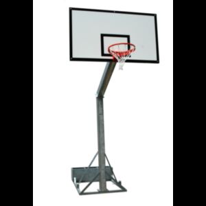 Impianto basket monotubolare trasportabile, Morale Sport, b651/t
