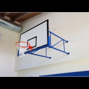 Impianto basket a parete fisso sbalzo 320 cm, Morale Sport, b657/1