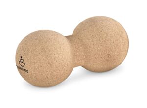 DOPPIA SFERA YOGA IN SUGHERO Ø 6,5 X 14 cm. DSS - Mooma pilates