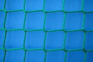 Coppia reti hockey su prato regolamentari, per porte di dimensioni 366x214 e profondità 90x122 cm, La Rete, lrh3