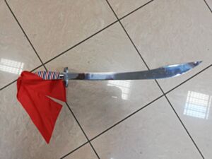 Sciabola flessibile in acciaio , Oriente Sport, os764a