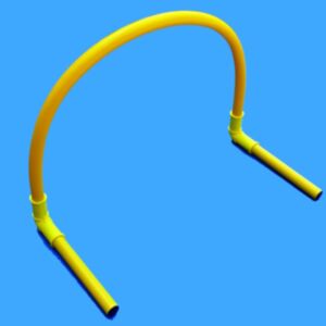 Arco di precisione in pvc richiudibile, per terreni sintetici, Barret, btin01