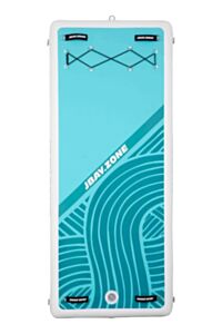 Sup gonfiabile jfit, per yoga e fitness sull'acqua, jbay zone, fb30015