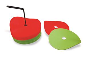 Kit delimitatori spazio piatti, Effea sport, 6224