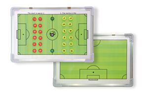 Lavagna alluminio calcio con magneti, cm 46x43, Effea sport, 6235