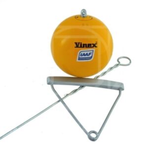Martello in ferro tarato 5 kg, diam. 115 mm, omologato iaaf, Morale Sport, a589