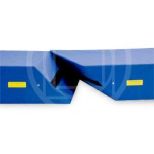 Materasso per salto in alto tagliato a 45°, antiscivolo, cm 400x200x40, Morale Sport, a486/a1