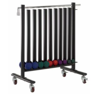 Rastrelliera porta manubri vinile / neoprene linea Diamond, JK Fitness