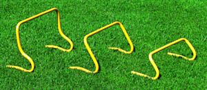 Ostacoli mini-over in pvc per scuole calcio, flessibili ed infrangibili, Barret, btmh