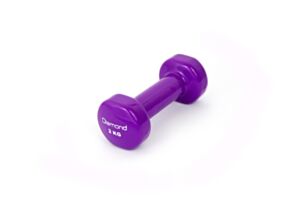 Manubrio in vinile linea Diamond, JK Fitness-2Kg