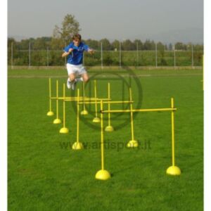 Ostacolo in plastica con basi d'appoggio, Morale Sport, f737/2