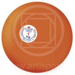 Palla getto in gomma morbida anelastica, kg 1, Morale Sport, a570/1