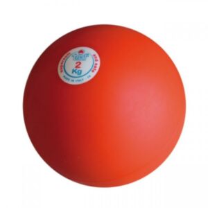 Palla getto in gomma morbida anelastica, kg 2, Morale Sport, a570/2