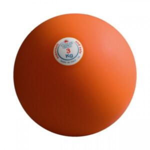 Palla getto in gomma morbida anelastica, kg 3, Morale Sport, a570