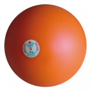 Palla getto in gomma morbida anelastica, kg 5, Morale Sport, a572