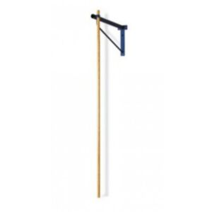 Pertica in tubo d'acciaio verniciato, mt 5, Morale Sport, g331