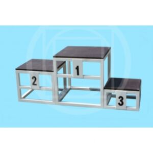 Podio per vincitori, componibile, a 3 gradini, Morale Sport, k840