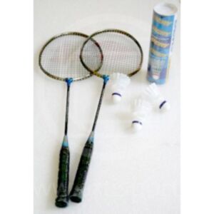 Racchetta singola badminton in grafite/alluminio, Morale Sport