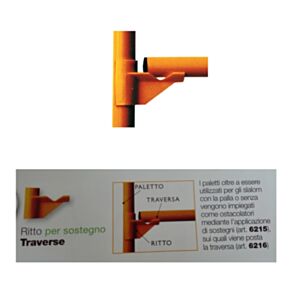 Ritto per sostegno traverse, Effea sport, 6215