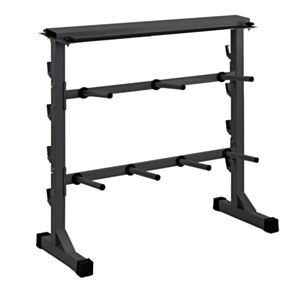Rastrelliera porta dischi manubri e bilancieri JK Fitness RMDB