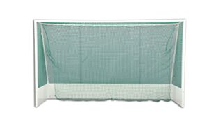 Coppia porte per hockey su prato, in legno e acciaio, s05122